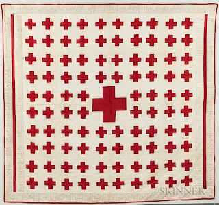 Red Cross "Penny" Fundraising Quilt