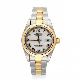 Rolex, Datejust, Wristwatch Rolex, Datejust, Reloj de pulsera 