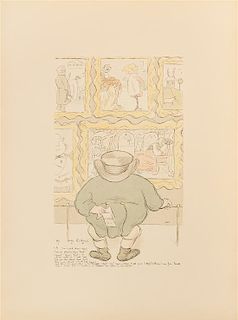 * BEERBOHM, Max. Cartoons “The Second Childhood of John Bull.” London: Stephen Swift, [1911].