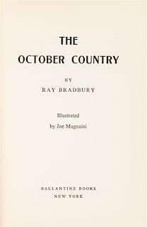 BRADBURY, RAY (1920-2012). A group of 4 works.
