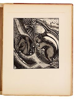 [FINE PRESS]. UNDERWOOD, Leon. Animalia; or, Fibs about Beasts. New York: Payson & Clarke, Limited, 1926.