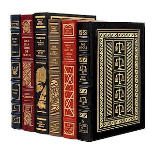 [FRANKLIN LIBRARY & EASTON PRESS]. A group of 6 works, all signed.