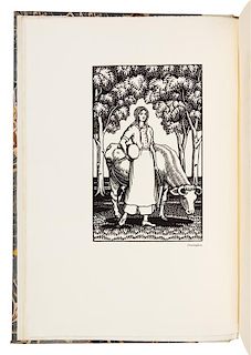 HARDY, Thomas (1840-1928). Vivien GRIBBLE, illustrator (1886-1932). Tess of the D'Urbervilles. A Pure Woman. London, 1926.