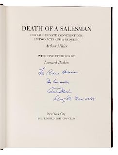 [LIMITED EDITIONS CLUB]. BASKIN, Leonard (1922-2000), illustrator -- MILLER, Arthur (1915-2005). Death of a Salesman. New York,