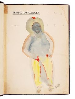 * MILLER, Henry (1891-1980). The Tropic of Cancer. Paris: Obelisk Press, [1934].