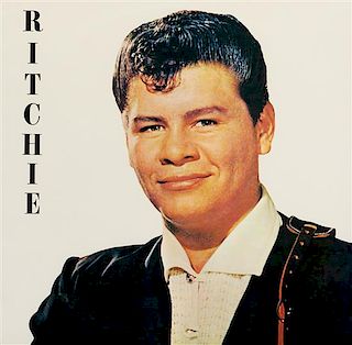 [ROCK & ROLL]. VALENS, Ritchie (1941-1959). Clipped signature ("Ritchie Valens").