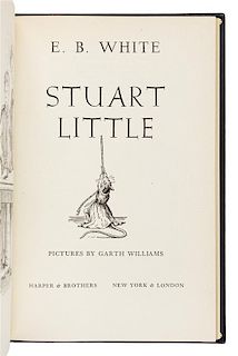 WHITE, E. B. (1899-1985). Stuart Little. New York and London: Harper & Brothers, 1945.