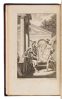 [PLUTARCH]. LANGHORNE, John and William, translators. Plutarch's Lives. London: Edward and Charles Dilly, 1778.