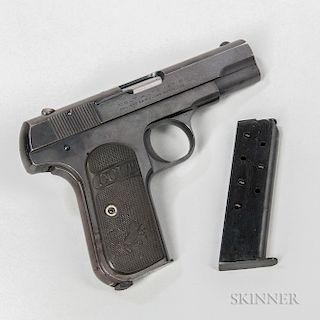 Colt Model 1903 Pocket Hammerless Semiautomatic Pistol