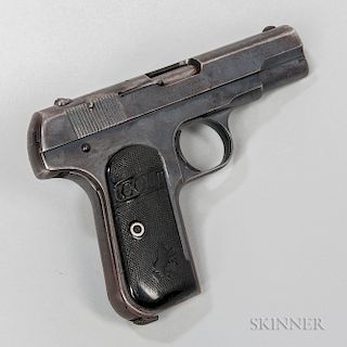 Colt Model 1908 Pocket Hammerless Semiautomatic Pistol