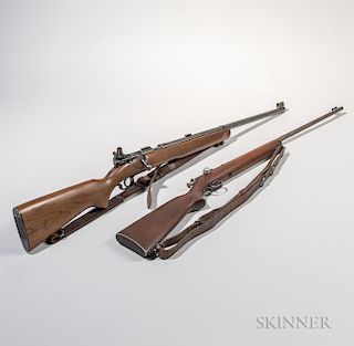 J. Stevens Arms Co. Model 416 Bolt-action Rifle and a Winchester Model 68 Bolt-action Rifle