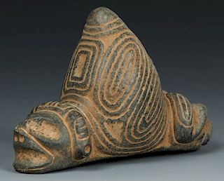 Fine Taino Carved Stone Zemi (1000-1500 CE)