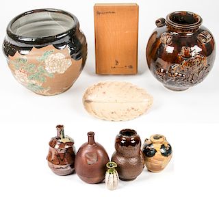 Collection of 8 Fine Japanese Ceramics