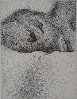 Henry Moore etching