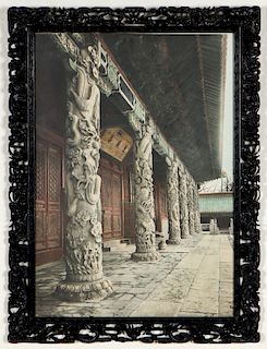 Antique Hand-colored Silver Gelatin Photograph