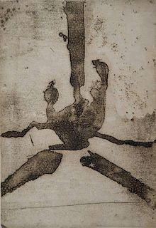 Robert Motherwell etching