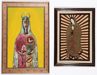 2 Original Works Depicting Our Lady of Guadalupe