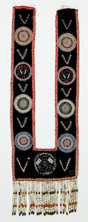 Southwest Native American Beaded Wall Hanging
