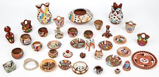 Collection of Southwest Folk Pottery