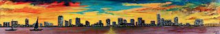 Daniel C. Garcia, Miami Skyline Painting