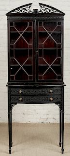 Regency Style China/Curio Cabinet