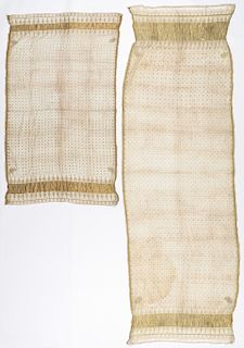 2 Antique Hip Wrappers, Ceylon/Sri Lanka