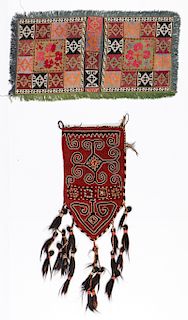 2 Antique Central Asian Textiles
