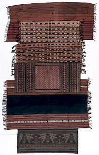 6 Indonesian Ikat Textiles, Early/Mid 20th C