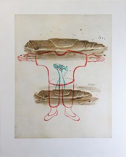 SALLE, Daivd. Etching and Aquatint in Colors.
