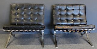 MIDCENTURY. Knoll Signed Pair Of Mies