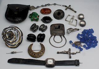 JEWELRY. Assorted Silver and Costume Jewelry.