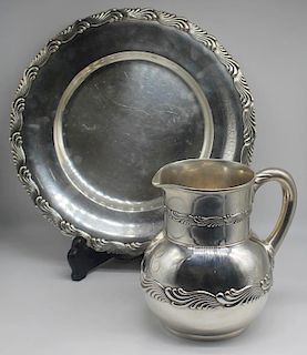 STERLING. Tiffany & Co. Wave Edge Hollow Ware.