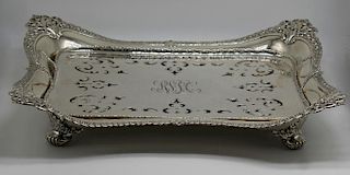 STERLING. Tiffany & Co. Two-Part Asparagus Tray.