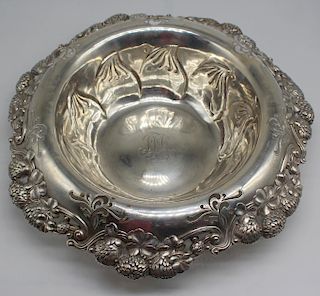 STERLING. Tiffany & Co Sterling Clover Bowl.