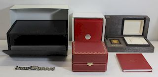 Grouping of (4) Couture Watch Boxes Inc. Cartier.