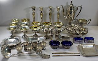 STERLING. Assorted Grouping of Silver Flatware and