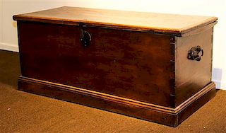 A Continental Blanket Chest Height 23 x width 22 x depth 25 inches.