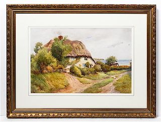 * Arthur Waters, (English, 19th/20th century), Cottage