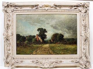 Edward Loyal Field, (American, 1856-1914), Countryside Homestead