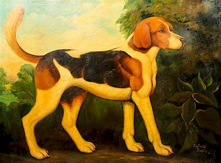 Reginald Baxter, (Canadian, 20th Century), Beagle