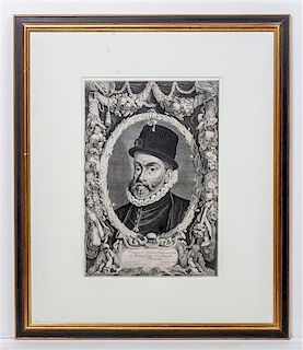 * Jonas Suyderhoef, (Dutch, 1613-1686), Portrait of Philip II of Spain and Portrait of Philip III of Spain (a pair of works)