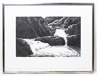 April Gornik, (American, b. 1953), Cascading Waterfall, 1998
