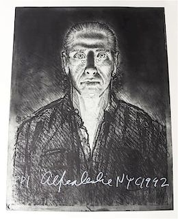 Alfred Leslie, (American, b. 1927), Self Portrait, 1992