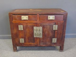Chinese Small Hardwood Cabinet