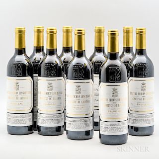 Chateau Pichon Lalande 2000, 9 bottles