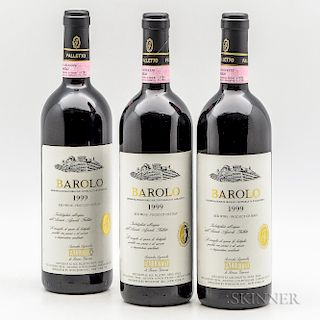 Bruno Giacosa Barolo 1999, 3 bottles