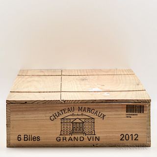 Chateau Margaux 2012, 6 bottles (owc)
