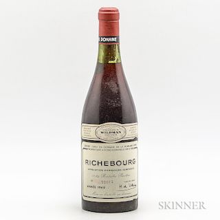 Domaine de la Romanee Conti Richebourg 1969, 1 bottle