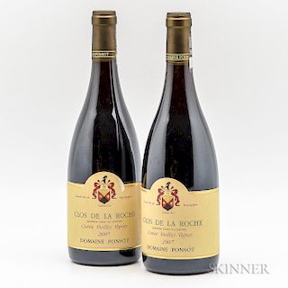 Ponsot Clos de la Roche Vieilles Vignes 2007, 2 bottles