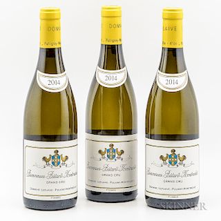 Domaine Leflaive Bienvenues Batard Montrachet 2014, 3 bottles